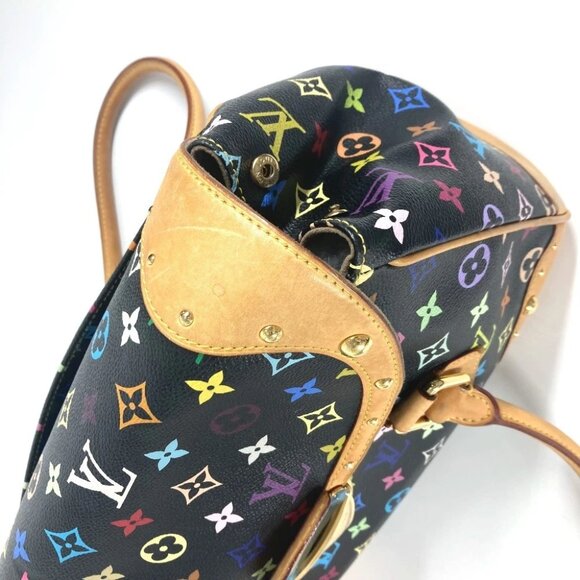 LOUIS VUITTON M40202 MonogramMulticolore BeverlyGM Hand Bag Tote Shoulder Bag - Picture 12 of 16